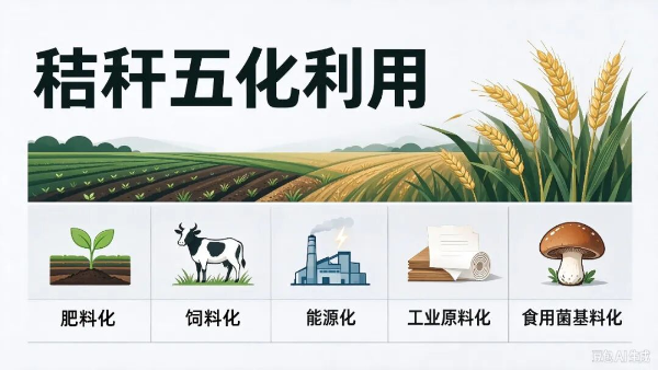 秋收护蓝 | 秸秆“五化”图鉴：田间废料也是...